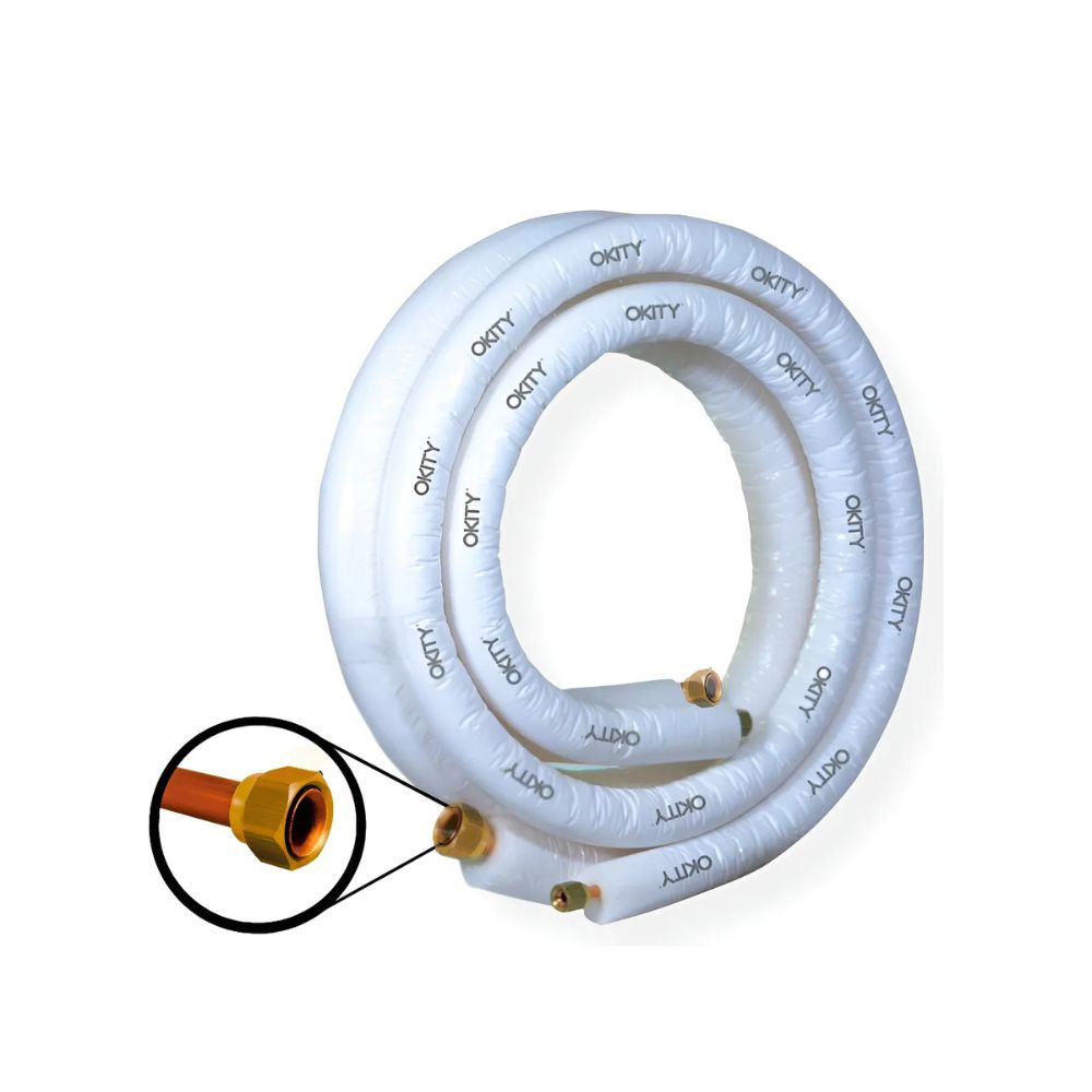 Kit Instalacao Split 1/4X1/2 5 Mts Cobre 1